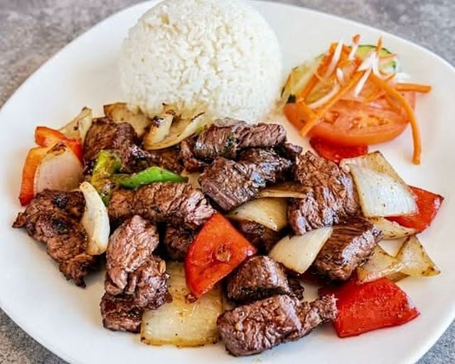 Shaking Beef Tray.