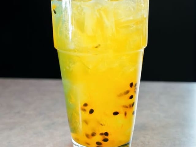 Passion Fruit Green Tea.
