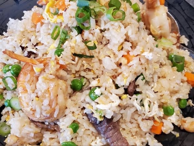 Beef Fried Rice Tray.